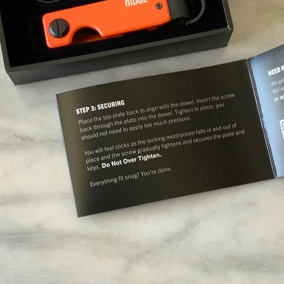 The Ridge KeyCase in Orange - Picture 10 of 10